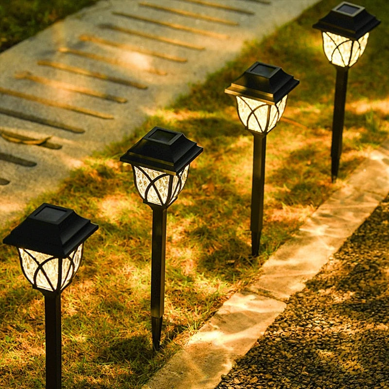 Floroux Gratuit | Lampe de jardin solaire