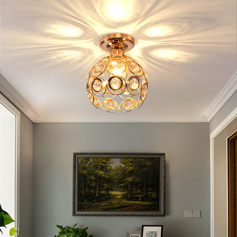 Floroux Or Lustre Luxueux de Plafond Salle de Bal