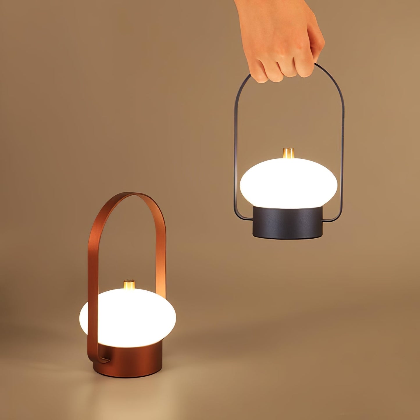 Lampe extérieure portable rétro