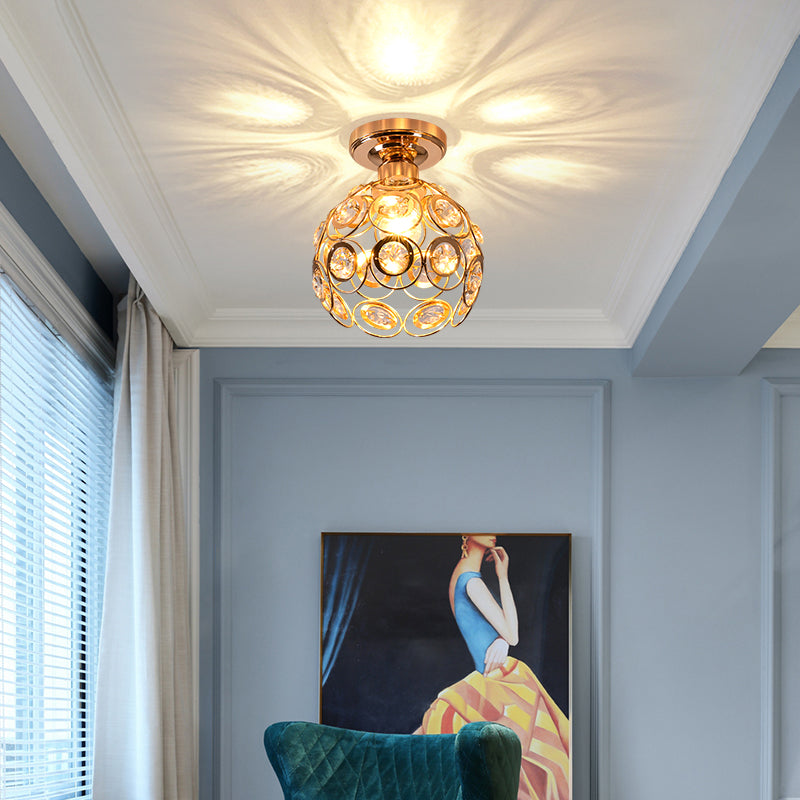 Floroux Or Lustre Luxueux de Plafond Salle de Bal