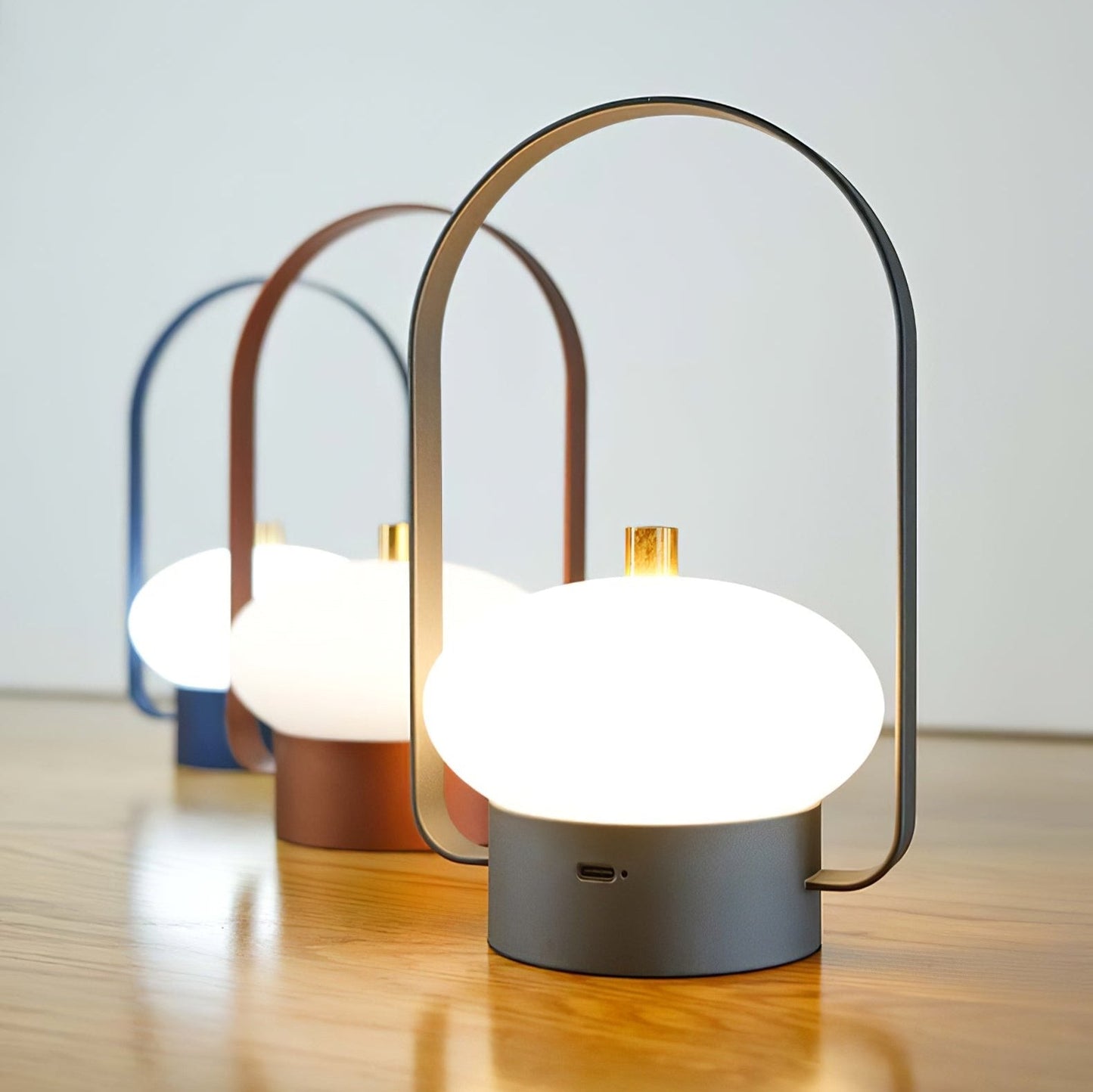 Lampe extérieure portable rétro