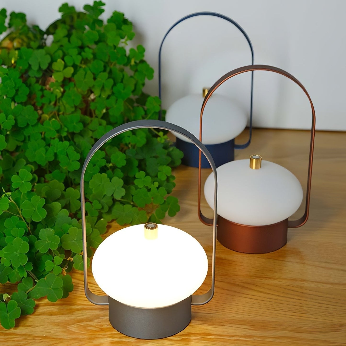 Lampe extérieure portable rétro