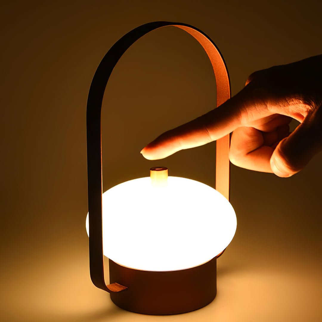 Lampe extérieure portable rétro