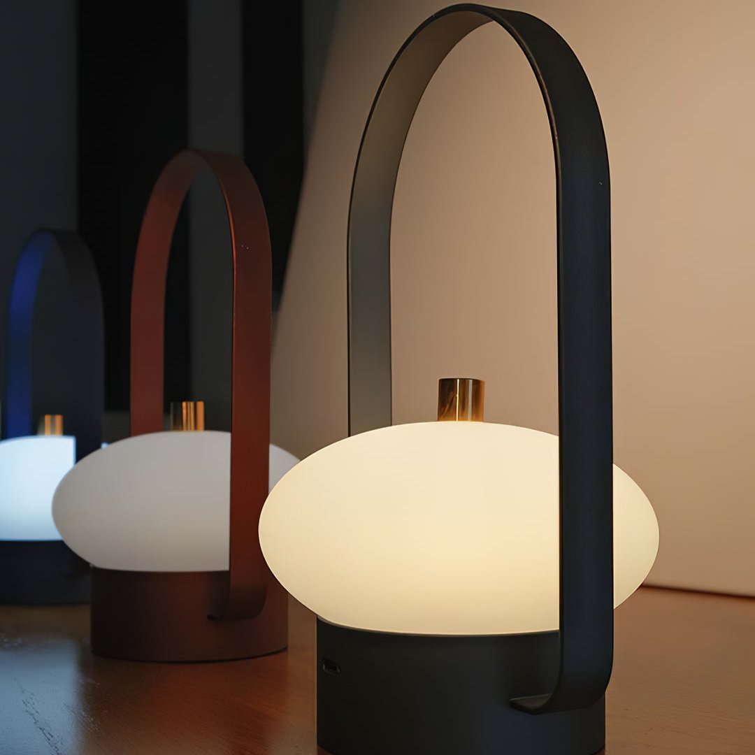 Lampe extérieure portable rétro