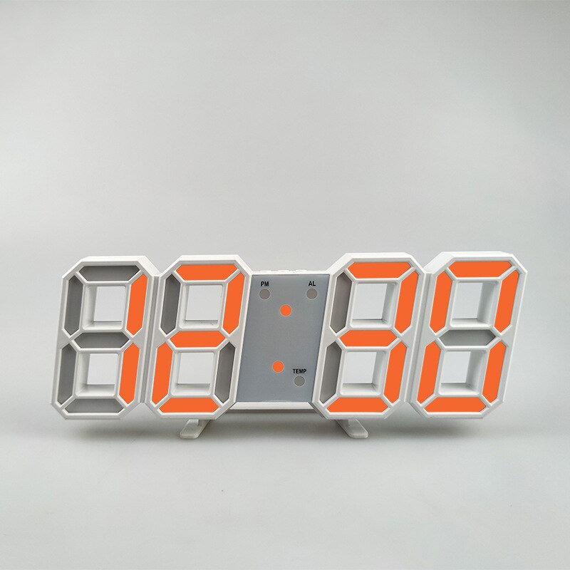 Horloge murale numérique LED avec des fonctions modernes