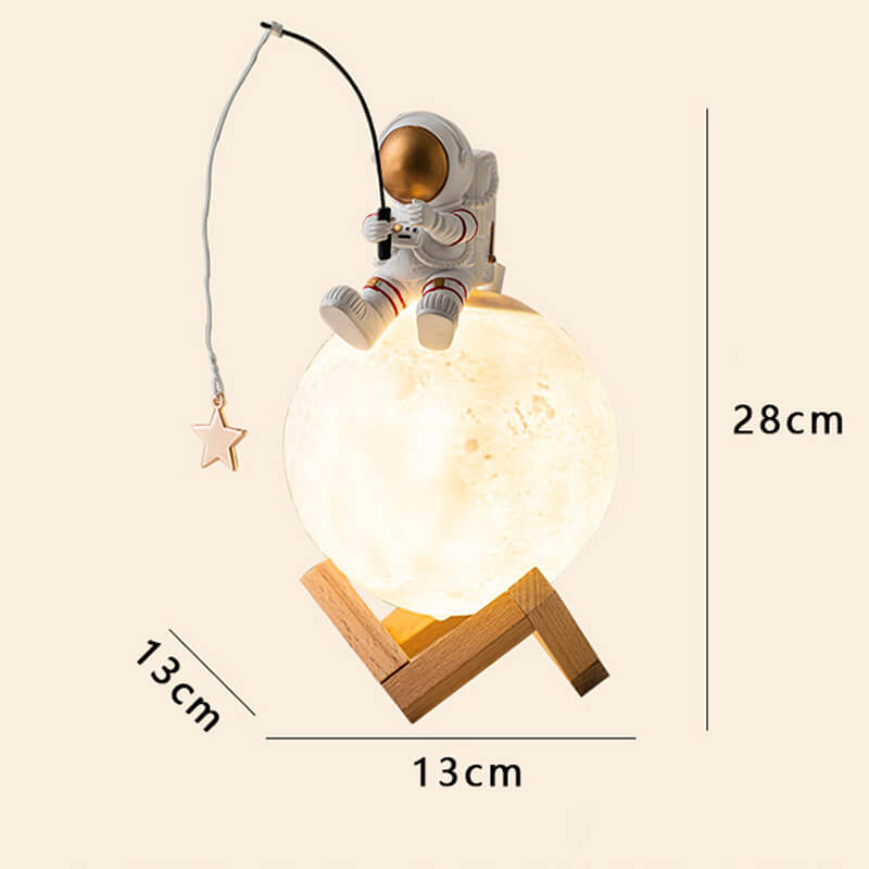 Floroux humidifier and night light | Astronaut design | LED light and room climate optimization