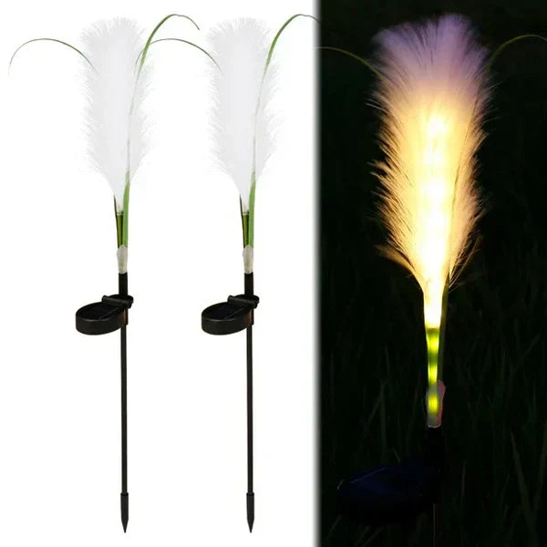 Éclairage de jardin en rotin décoratif - SunReed
