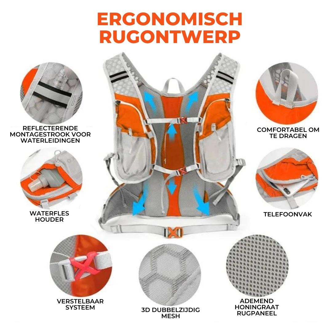 TravelLite Sac à dos - Hydratation ultralégère avec réservoir d'eau intégré