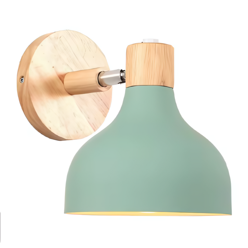 Floroux - Applique murale en bois rustique pour une ambiance chaleureuse