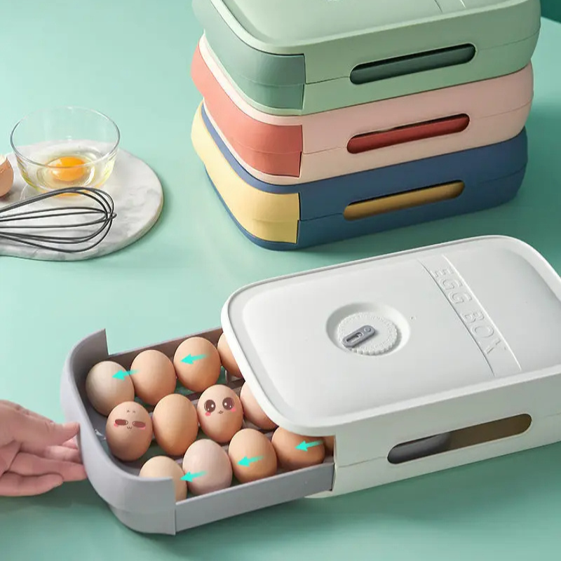 EggSafe Organisateur - Boîte de rangement élégante pour œufs