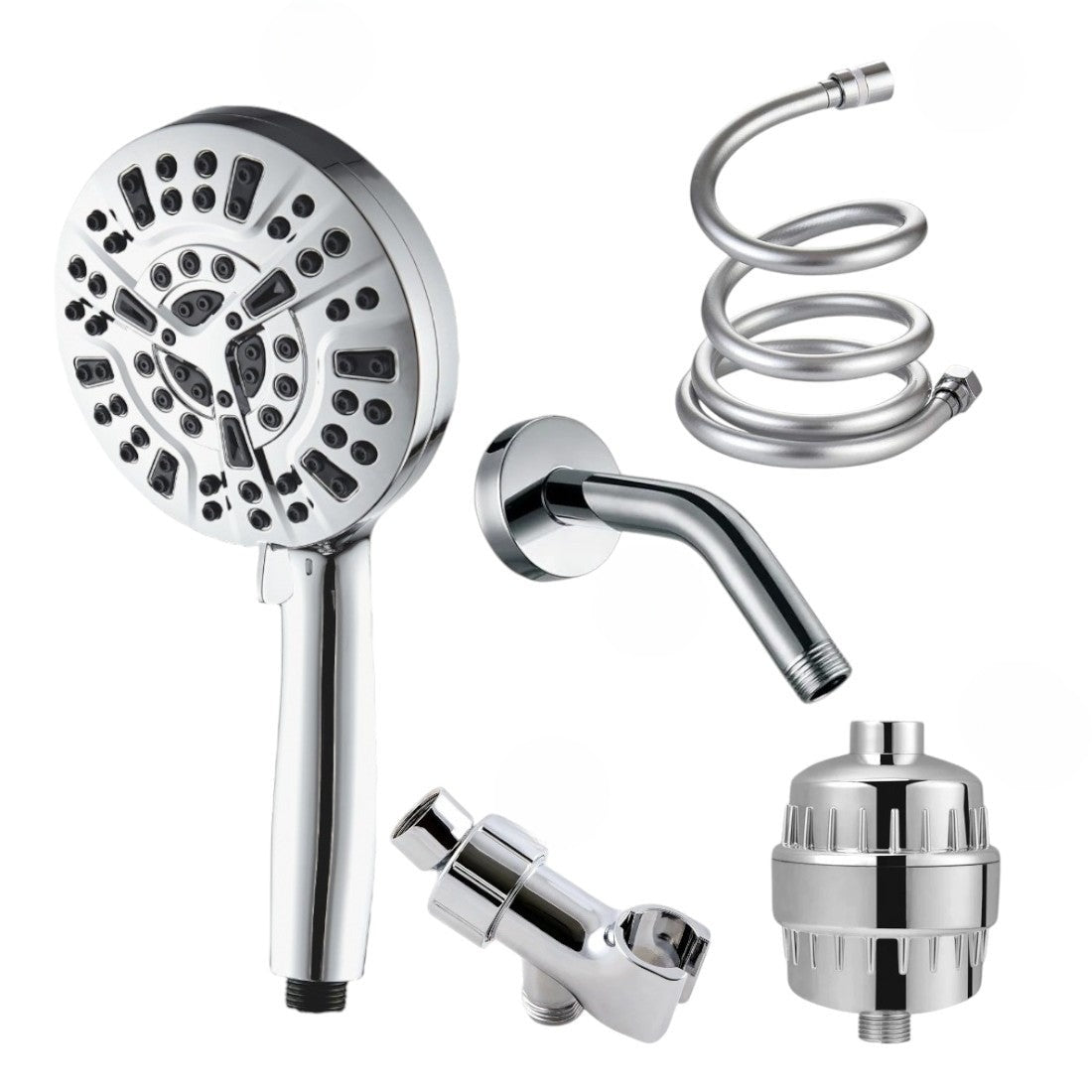 LuxiDouche - Tête de Douche Luxe à 10 Modes avec Filtre