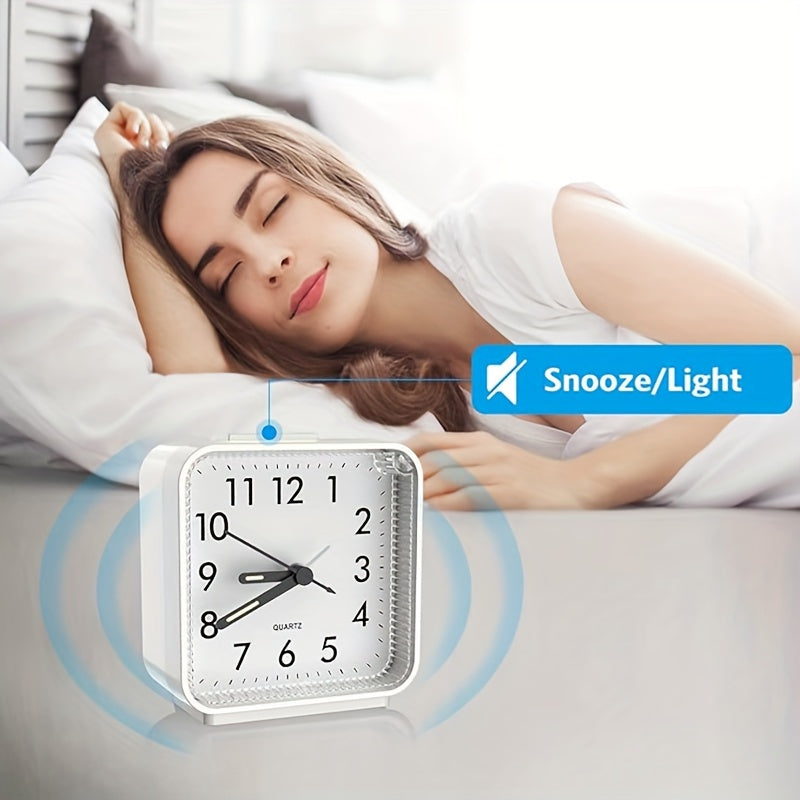 GlowTick Réveil - Horloge LED Élégante avec Veilleuse