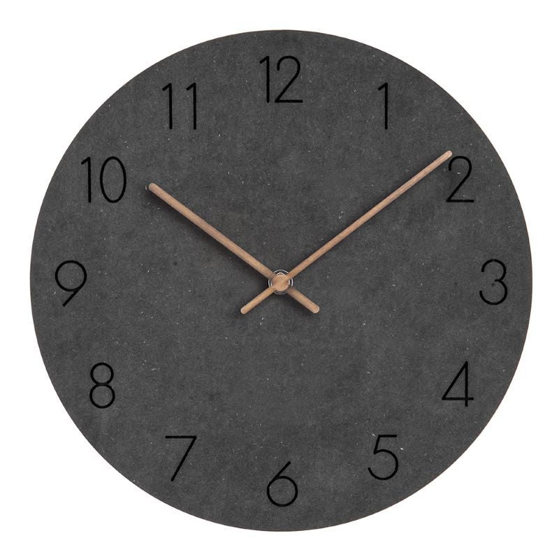 Calme Nordique - Horloge Murale Minimaliste 29 cm