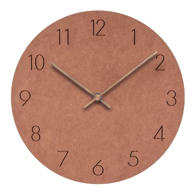 Calme Nordique - Horloge Murale Minimaliste 29 cm
