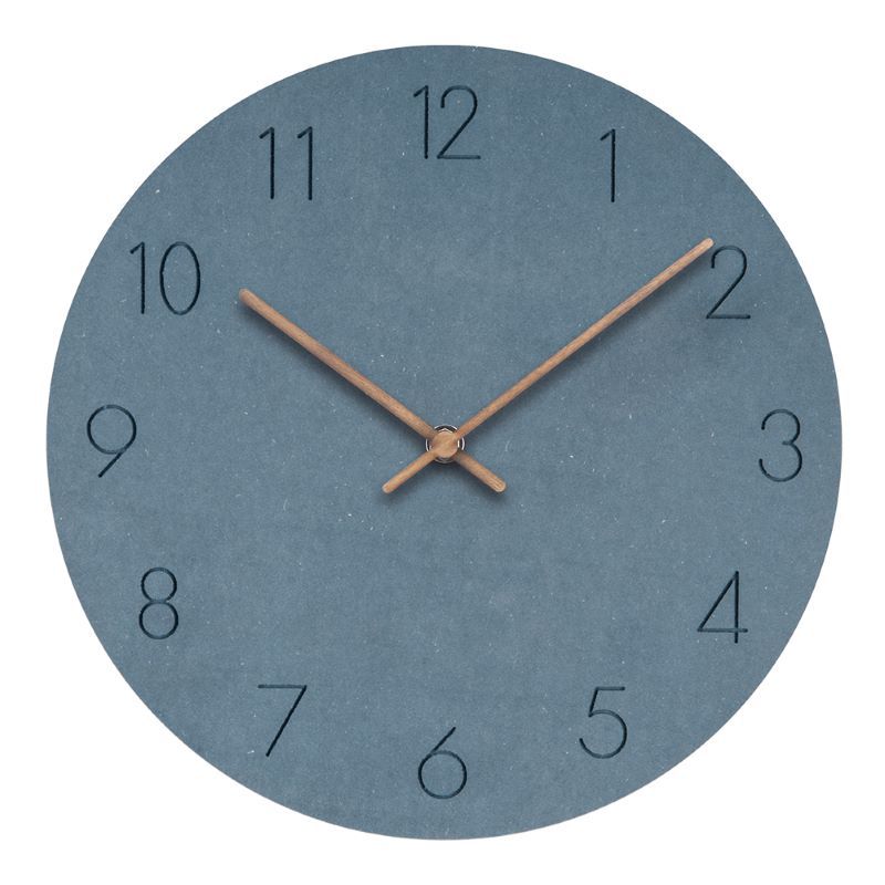 Calme Nordique - Horloge Murale Minimaliste 29 cm