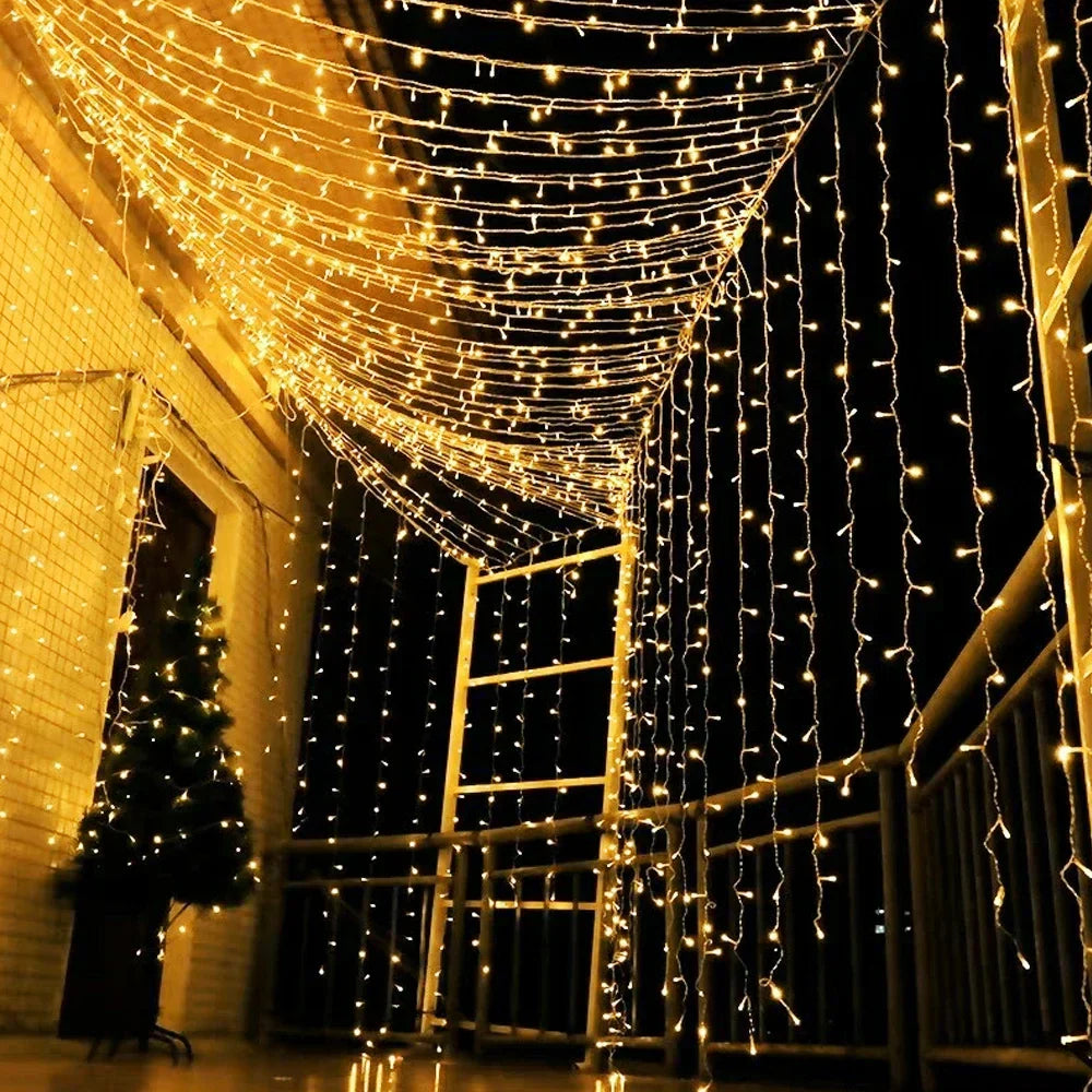 Floroux - Éclairage extérieur guirlande