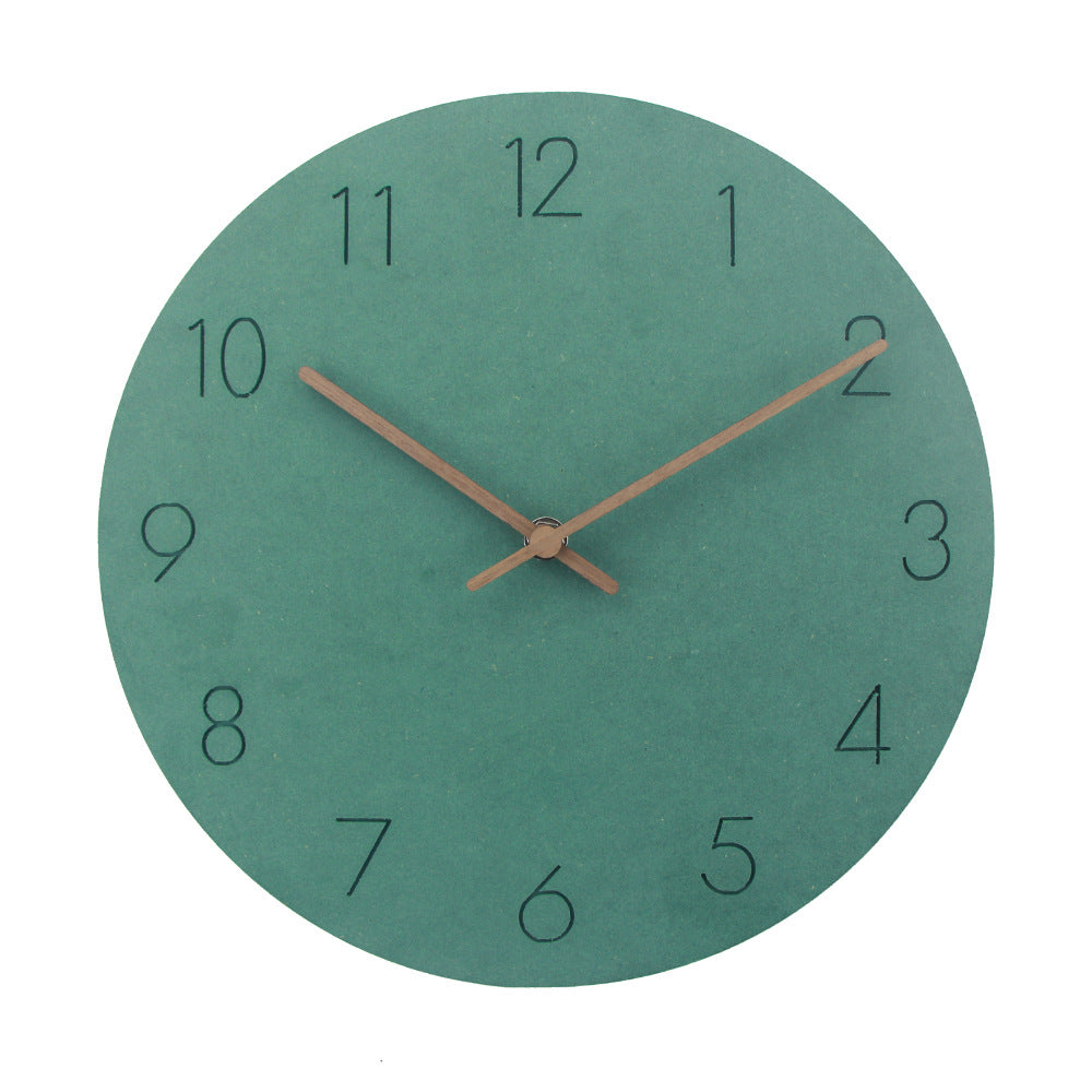 Calme Nordique - Horloge Murale Minimaliste 29 cm