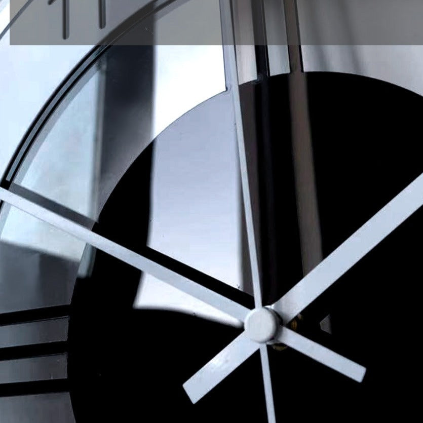 Horloge mural silencieux élégant en acrylique – Moderne et stylé