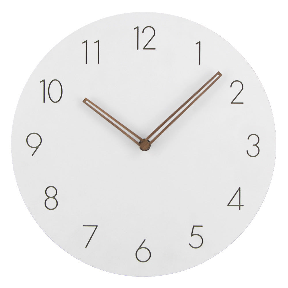 Calme Nordique - Horloge Murale Minimaliste 29 cm