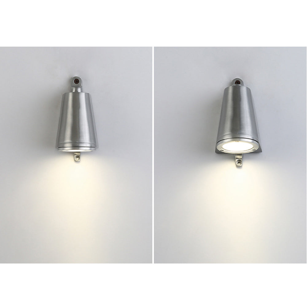 Floroux Lampe Murale Extérieure en Métal en Forme de Cloche