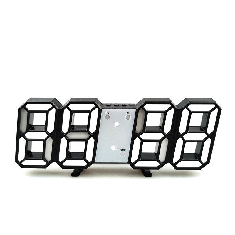Horloge murale numérique LED avec des fonctions modernes