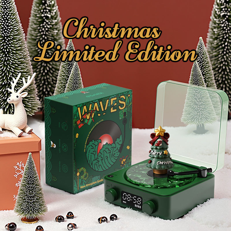 Waves Retro Lecteur de Vinyle Bluetooth