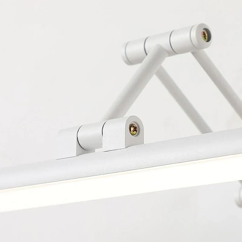 Applique Murale LED Minimaliste Edge Noir/Blanc pour Intérieur, Salle de Bain, Métal