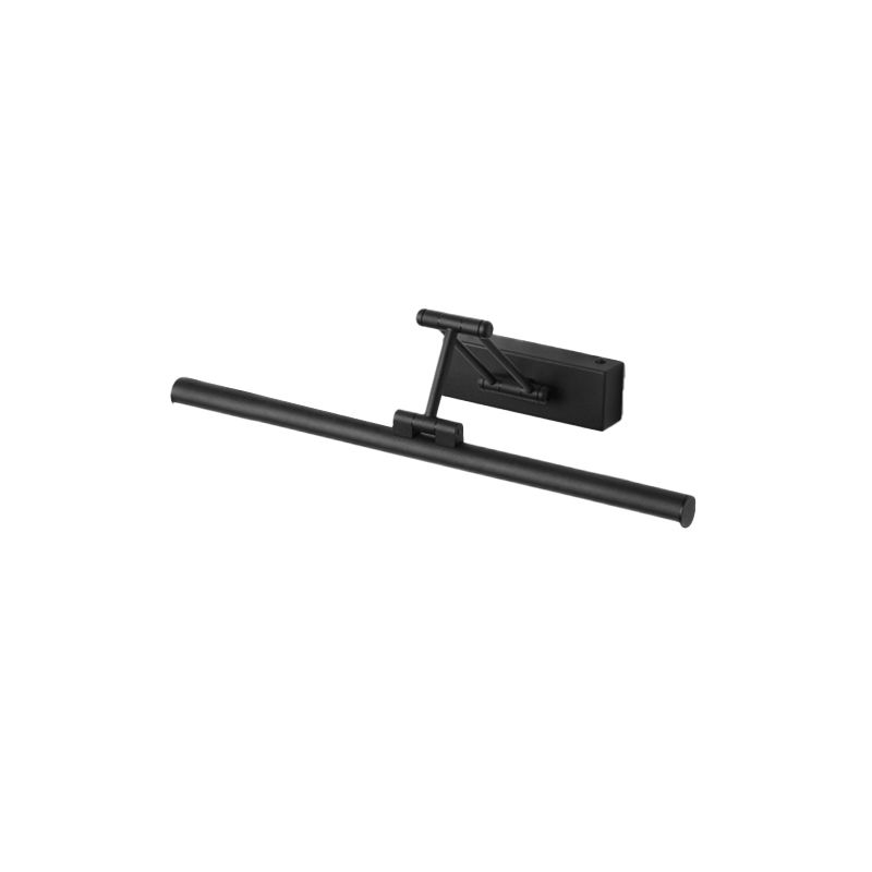 Applique Murale LED Minimaliste Edge Noir/Blanc pour Intérieur, Salle de Bain, Métal