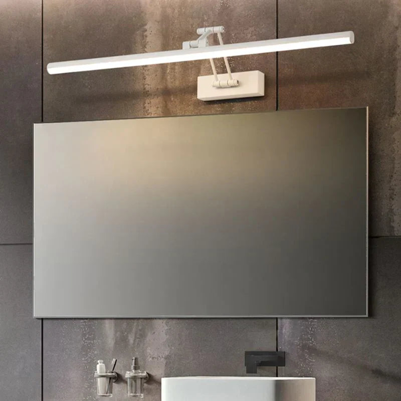 Applique Murale LED Minimaliste Edge Noir/Blanc pour Intérieur, Salle de Bain, Métal