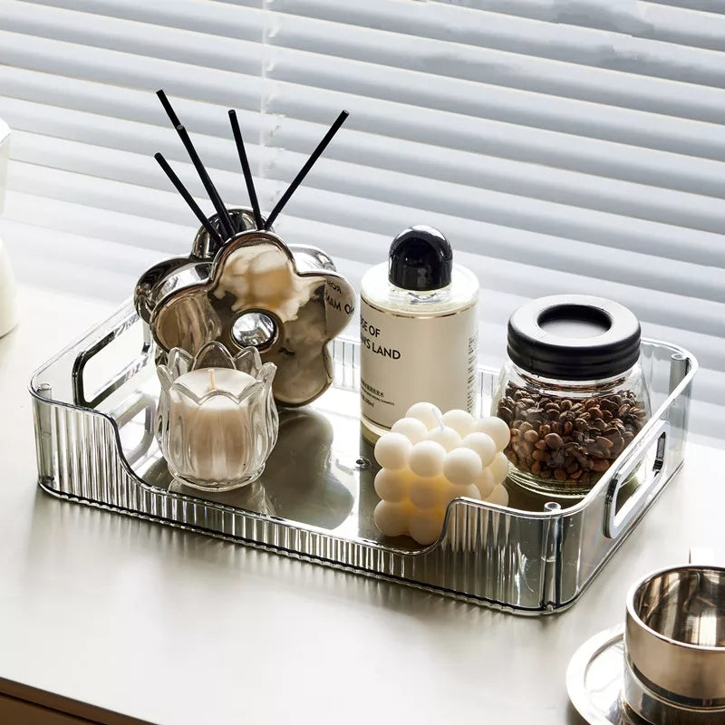 Organisateur décoratif à 2 niveaux multifonctionnel