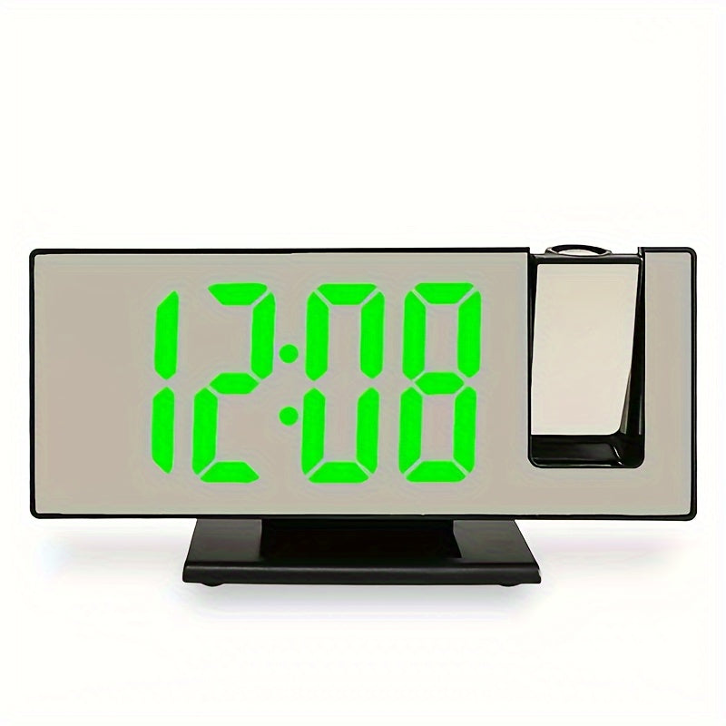 ProTime Horloge – Réveil à Projection Moderne avec Miroir