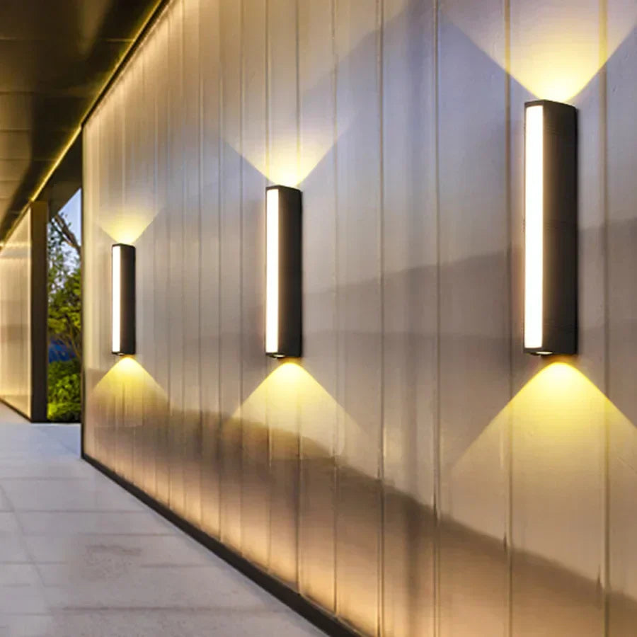 Floroux - Éclairage mural LED pour espaces extérieurs