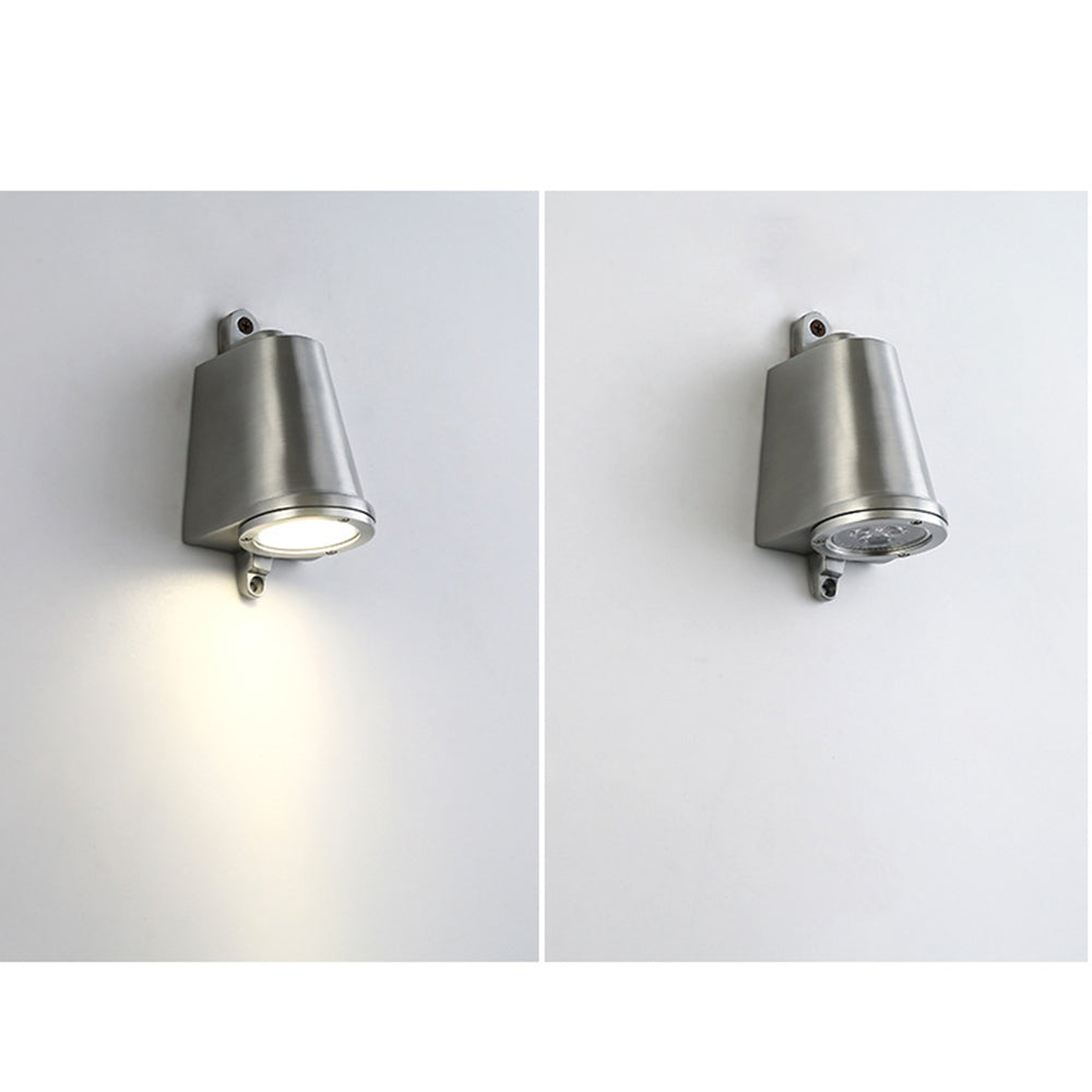 Floroux Lampe Murale Extérieure en Métal en Forme de Cloche