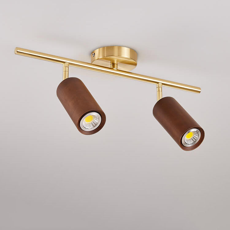Floroux Design Nordique LED Plafonnier | Design en Bois Minimaliste | Économe en Énergie | Ambiance de Vie Moderne
