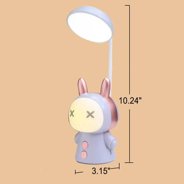 Floroux Lampe de Bureau LED Cartoon | Lumière Colorée Amie des Yeux | Design Adapté aux Enfants