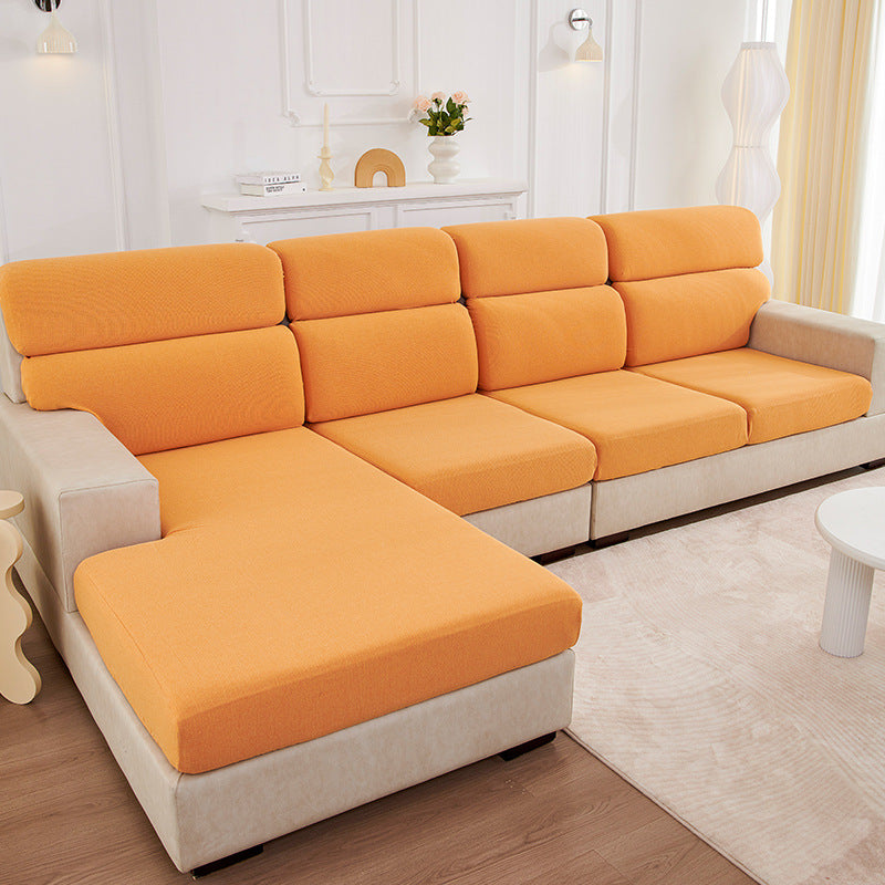 Couverture de coussin élastique en fil de boucle