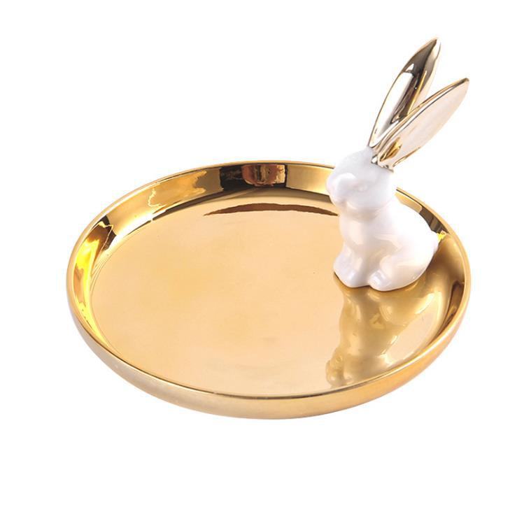 Floroux Figure Figure Élégance Bol à Bijoux