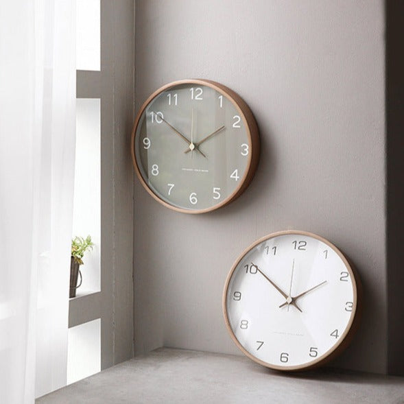 Horloge Murale en Bois Floroux pour Votre Maison