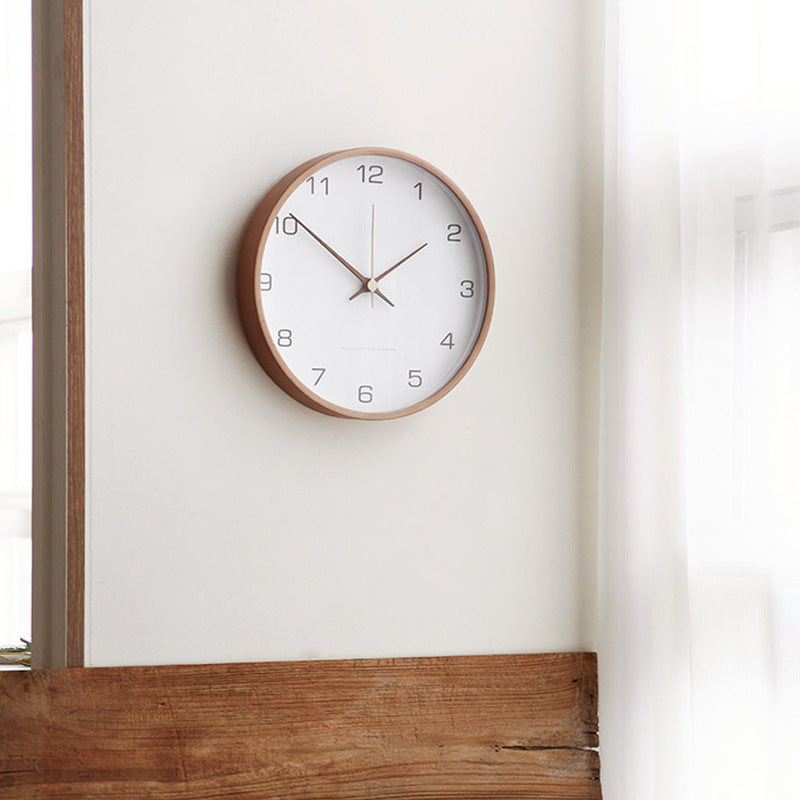 Horloge Murale en Bois Floroux pour Votre Maison