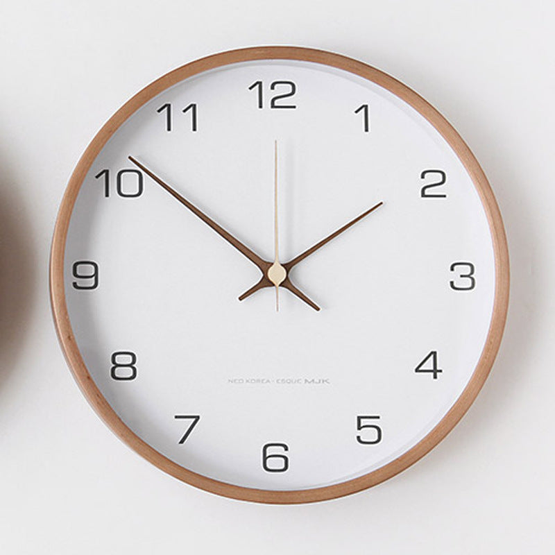 Horloge Murale en Bois Floroux pour Votre Maison