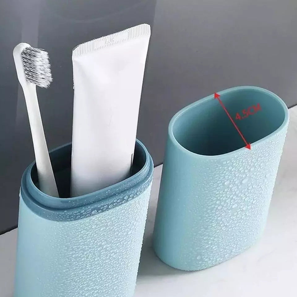 Boîte de rangement / étui de brosse à dents portable