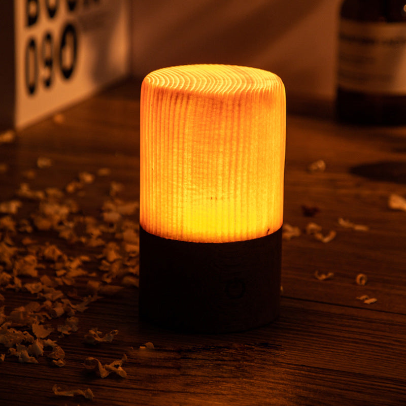 LumiNature - Lampe de Table Sans Fil avec Éclairage LED Tactile
