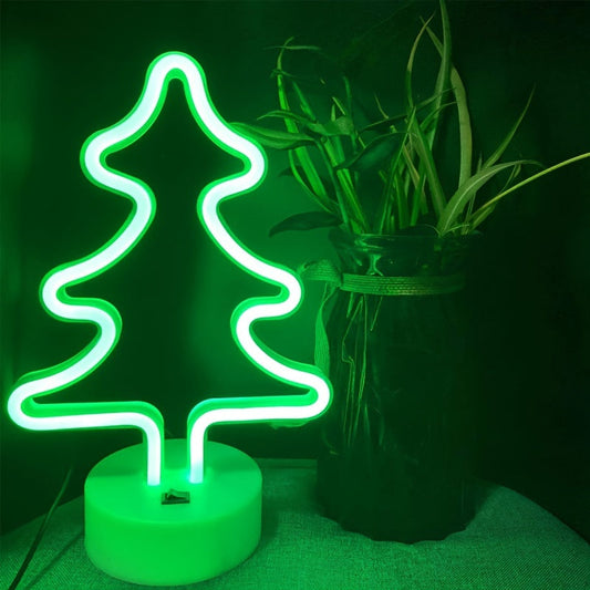 FestiveGlow - Éclairage de sapin de Noël LED néon