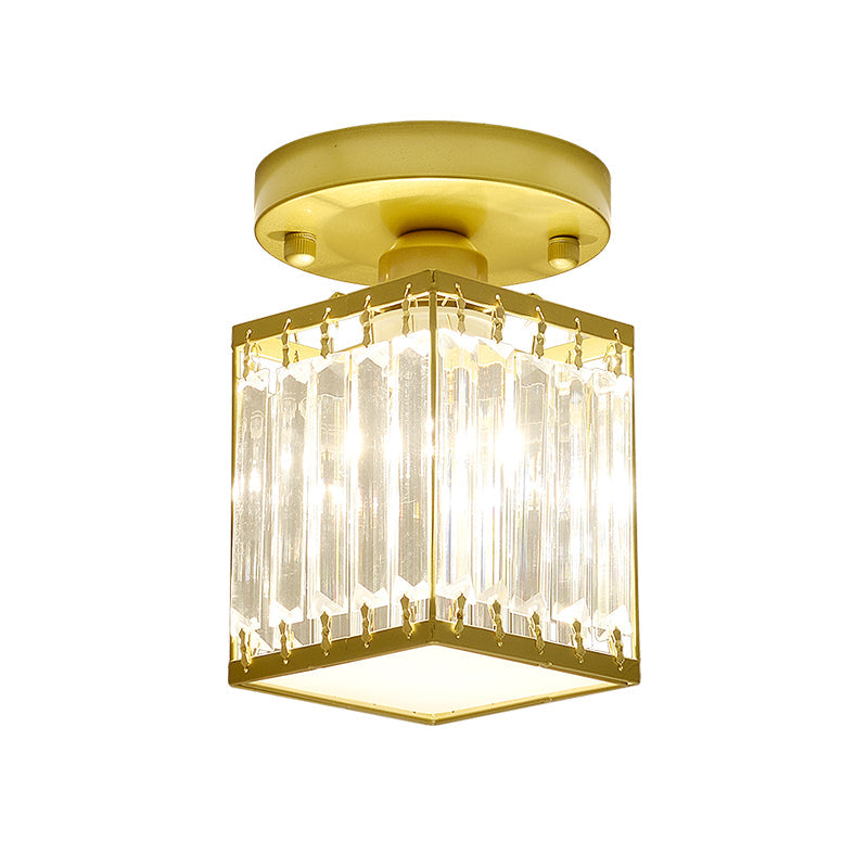 LumiCristal – Lampe semi-encastrée en cristal chic