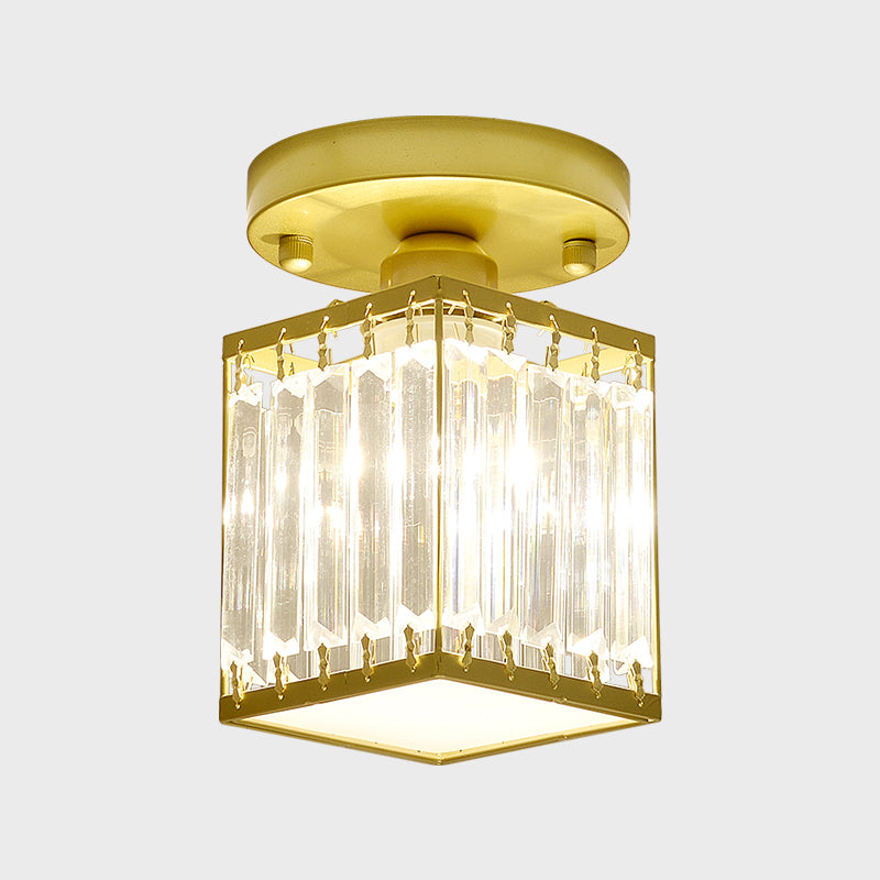 LumiCristal – Lampe semi-encastrée en cristal chic