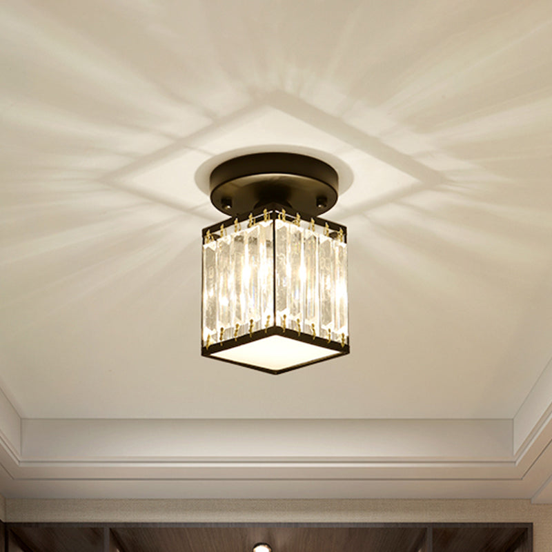 LumiCristal – Lampe semi-encastrée en cristal chic
