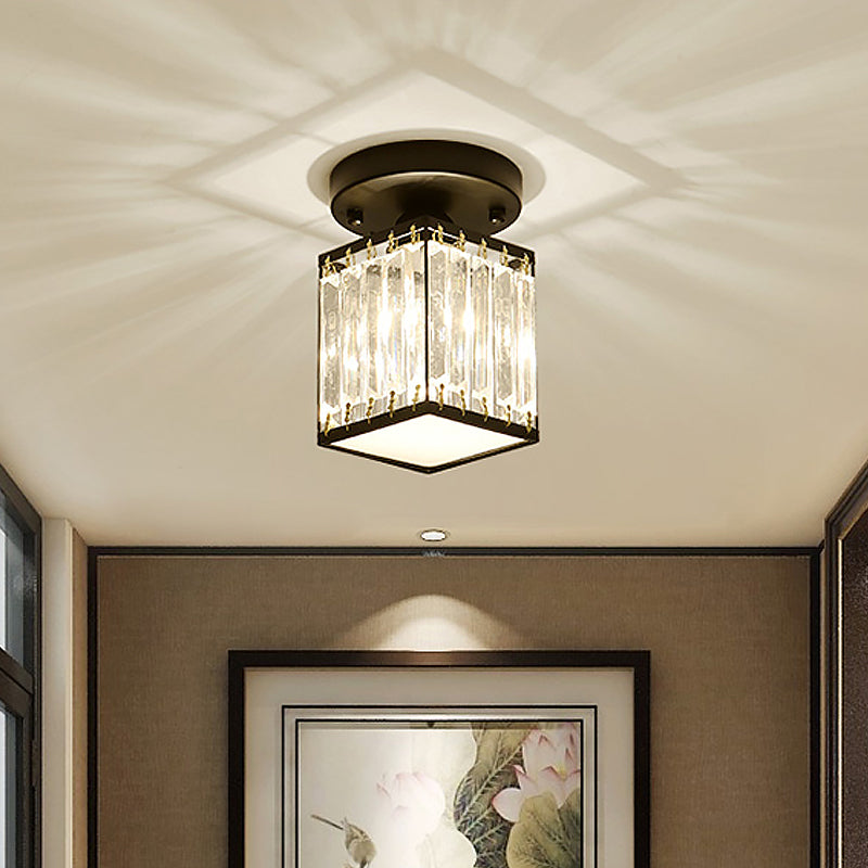 LumiCristal – Lampe semi-encastrée en cristal chic