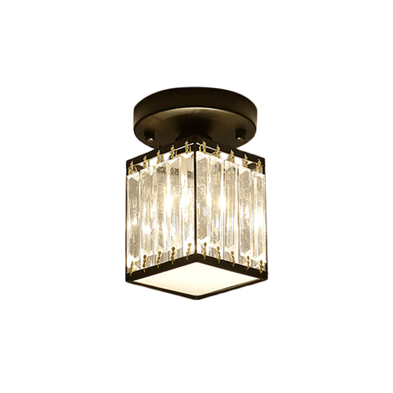 LumiCristal – Lampe semi-encastrée en cristal chic
