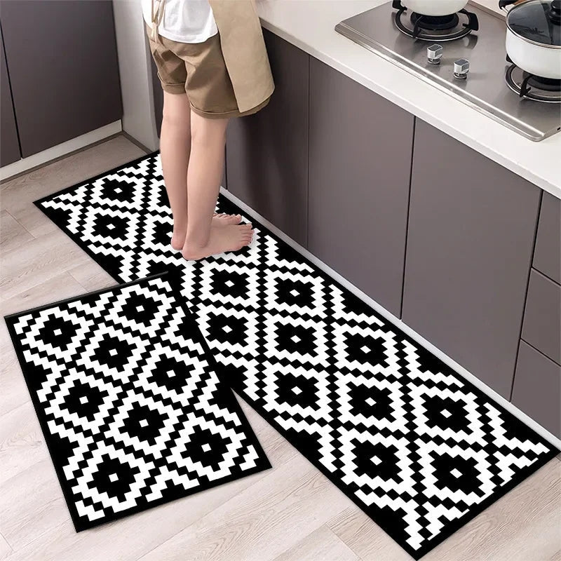 Tapis de cuisine 2 pièces