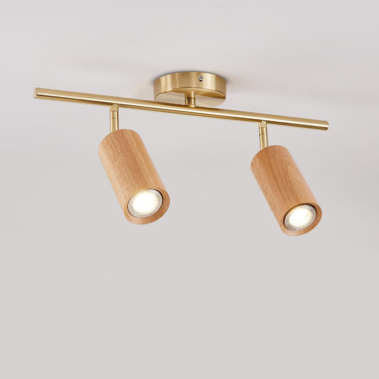 Floroux Design Nordique LED Plafonnier | Design en Bois Minimaliste | Économe en Énergie | Ambiance de Vie Moderne
